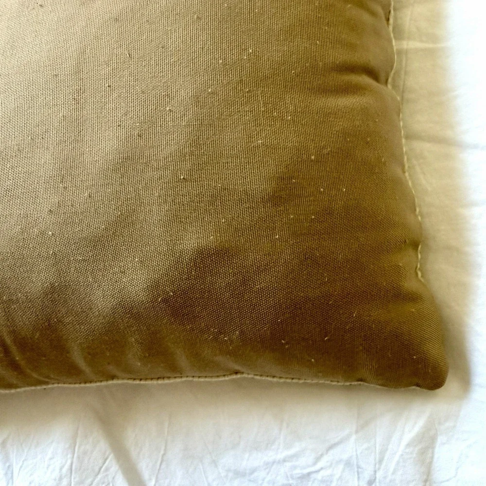 Vintage‎ Needlepoint Pillow Small Throw Pillow Handmade Grannycore Finished Gift